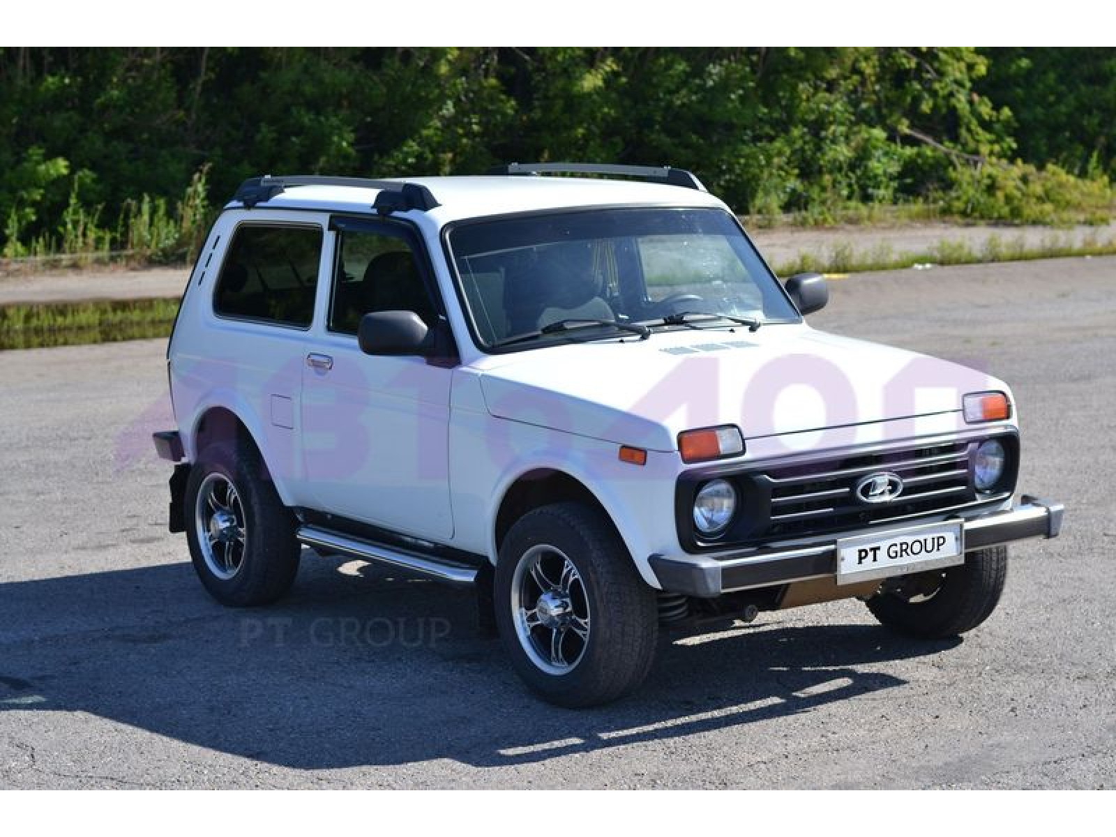 Рейлинги Усиленные с поперечинами (профиль 1,35) / LADA 4x4 2121