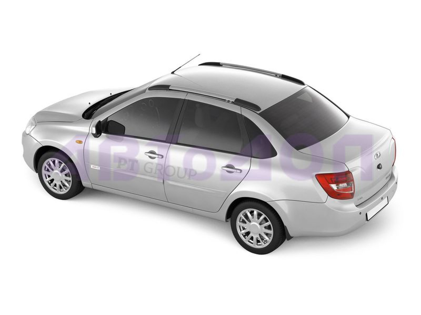 Рейлинги Комфорт на LADA Granta Седан с 2011 / Kalina Седан 2004-2011