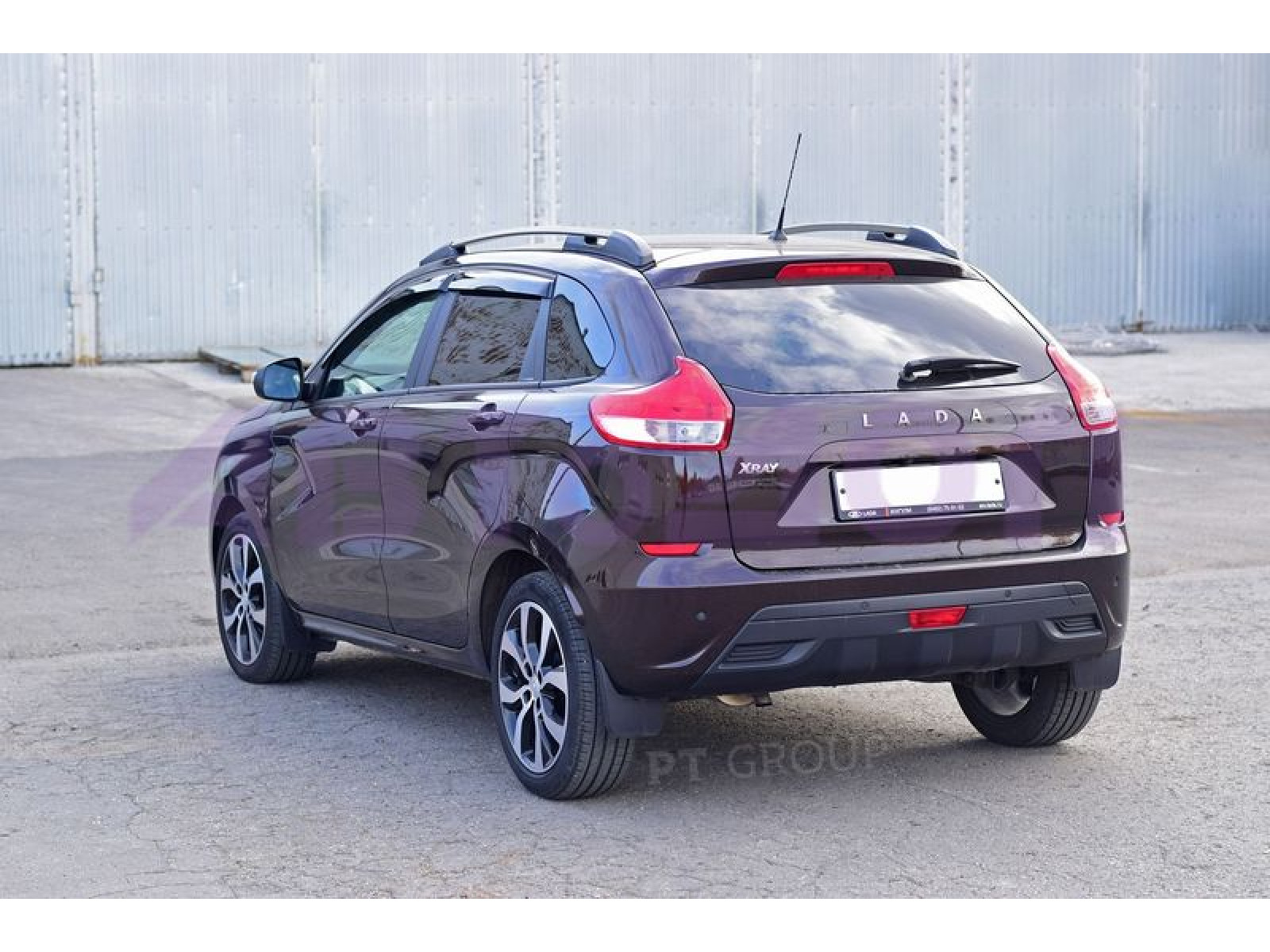 Рейлинги LADA XRAY 2016- Черный муар