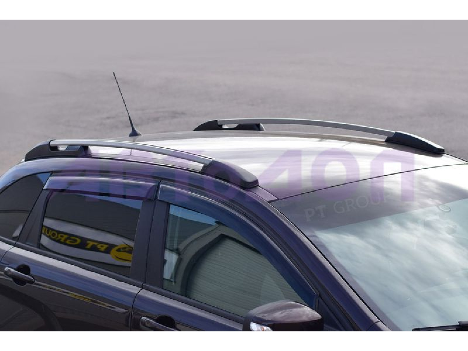 Рейлинги LADA XRAY 2016- Черный муар