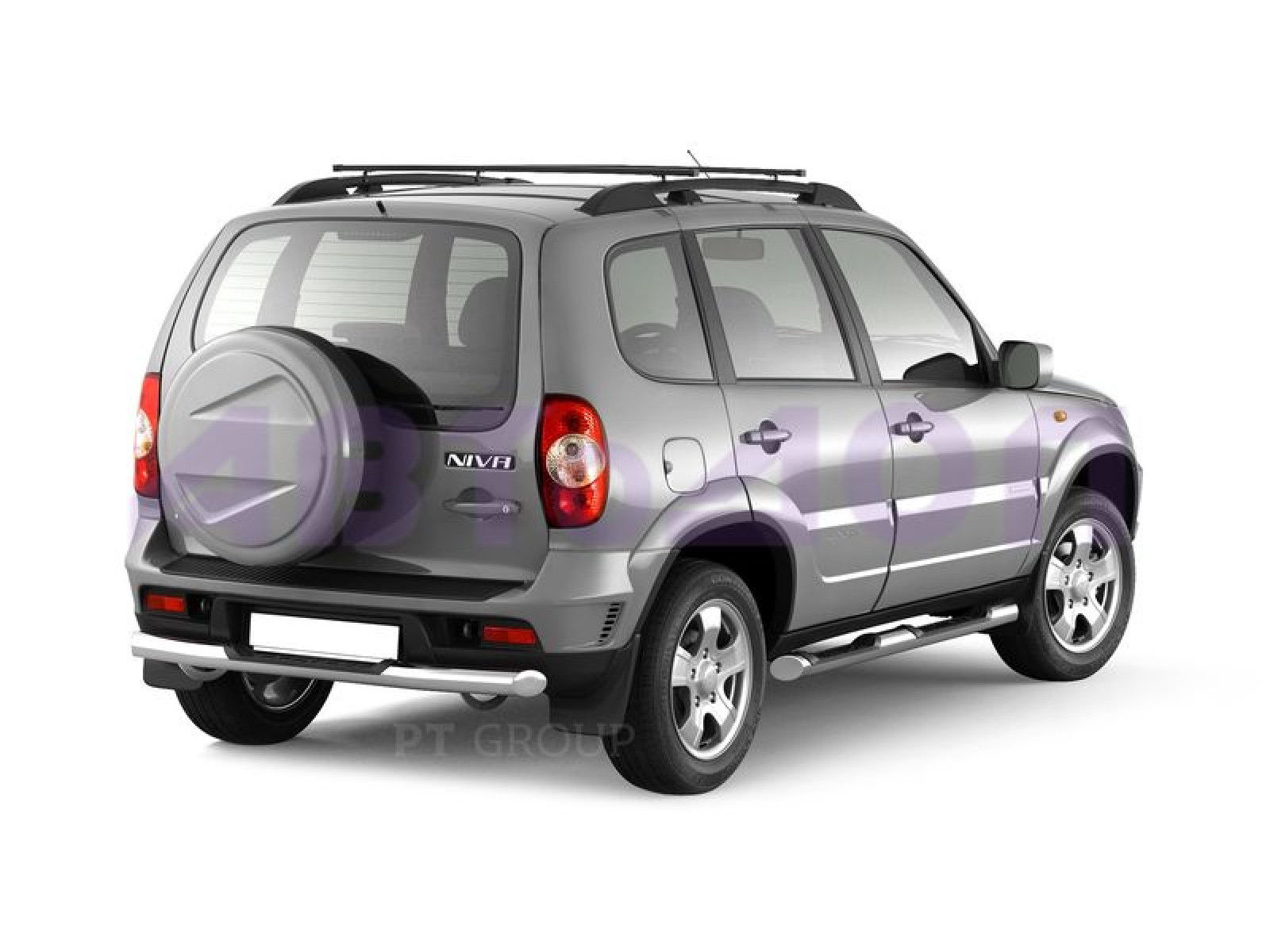 Рейлинги с попереч.проф.1,35 Усиленный CHEVROLET Niva 2002-2020/ LADA Niva 2020-/ LADA NIVA Travel 2021-