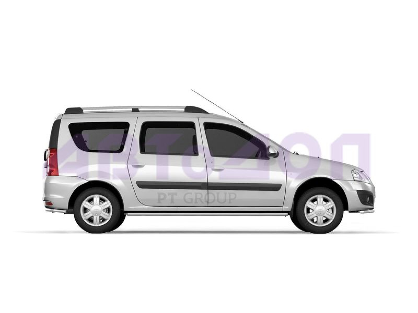 Рейлинги Усиленные LADA Largus c 2012-