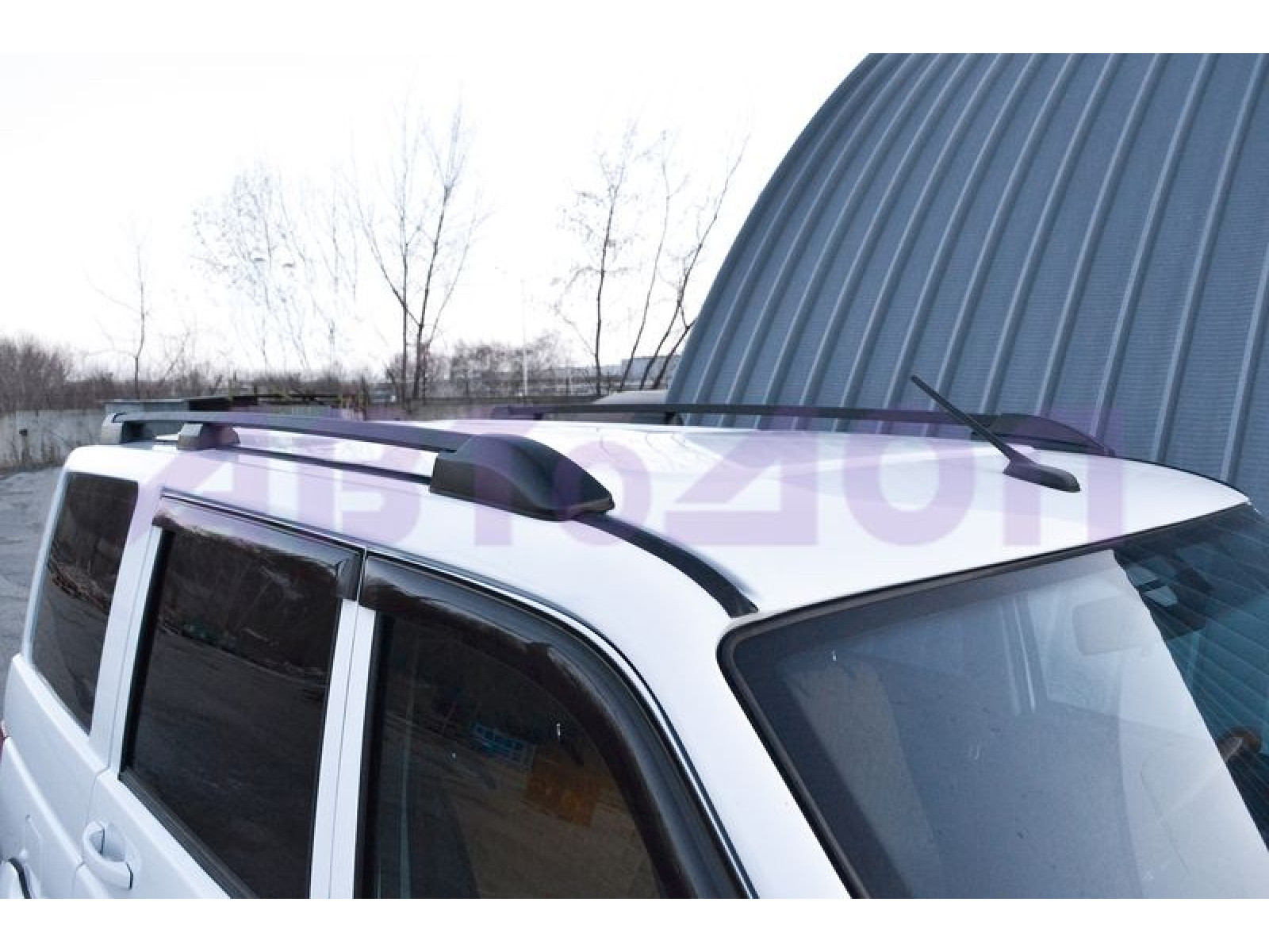 Рейлинги (Черный Муар) UAZ Patriot 2005-